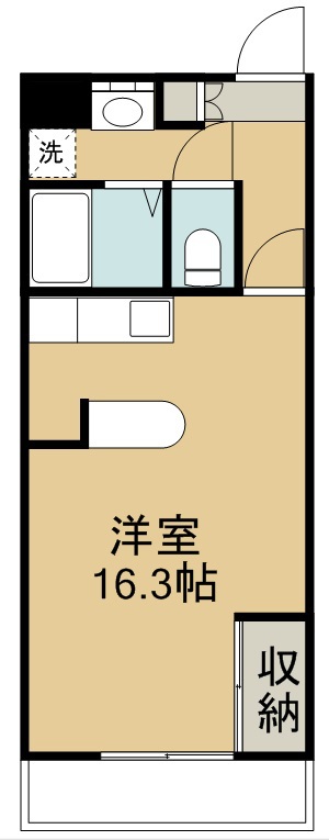 若林アベニュー 202号室 間取り