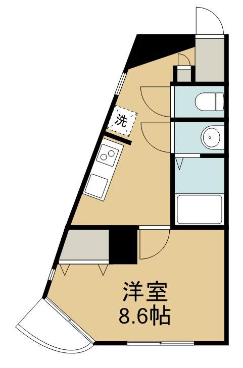 シティ連坊 間取り図