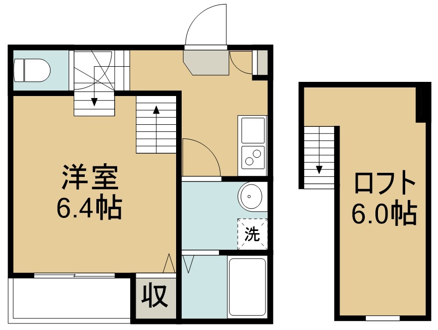 ｌｅｓ　ｓａｉｓｏｎｓ新田 間取り図