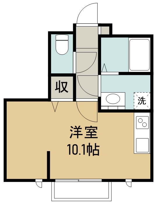 メリディアンなないろの里　弐番館 間取り図