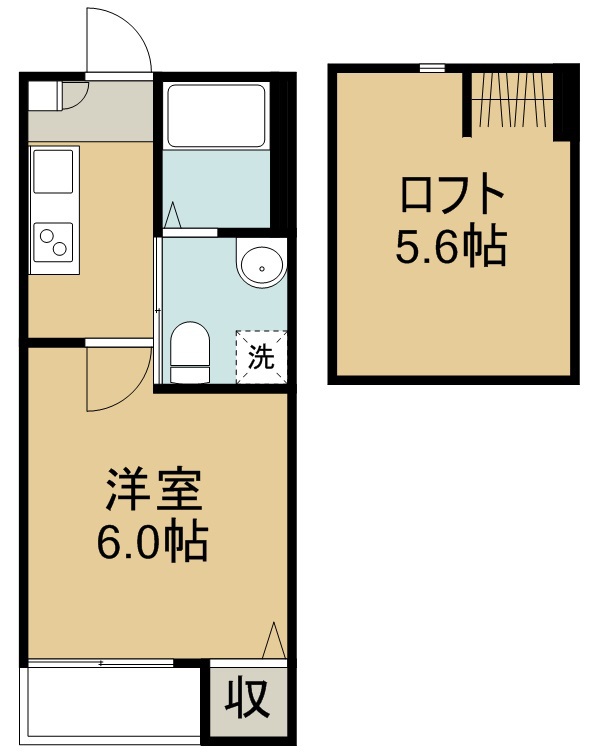 プレステージＳｅｎｄａｉ 103号室 間取り