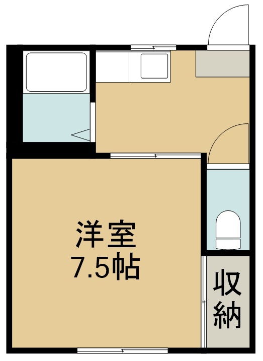 メゾンアカシヤ 間取り図