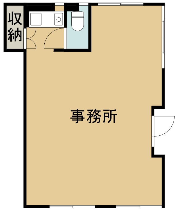 宮千代３　鈴木貸事務所 900号室 間取り