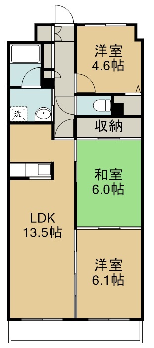 クレールレジデンス 間取り図