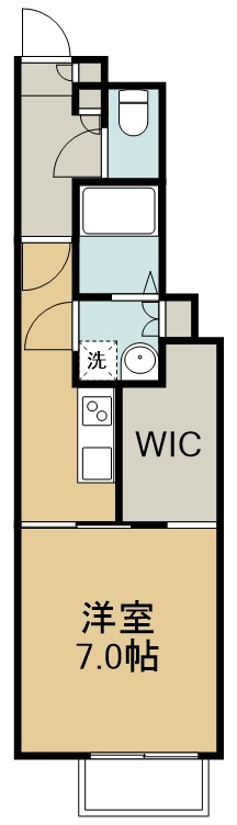 ａｎｙｒｅ高砂駅東Ⅰ 102号室 間取り