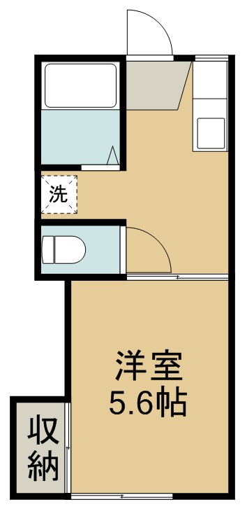 ライラックＡ 103号室 間取り