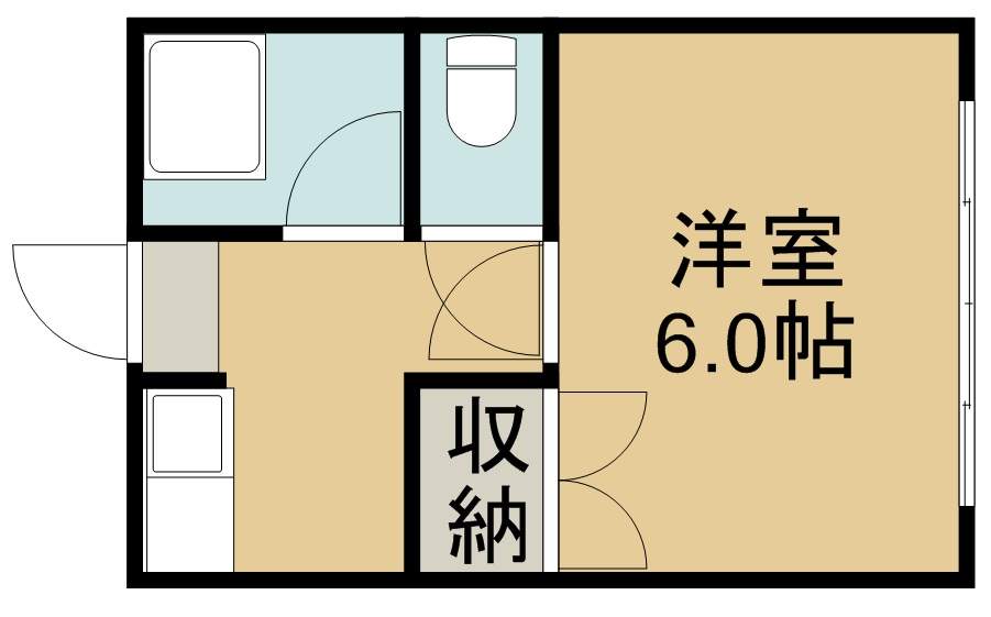 ハイム福住 間取り図