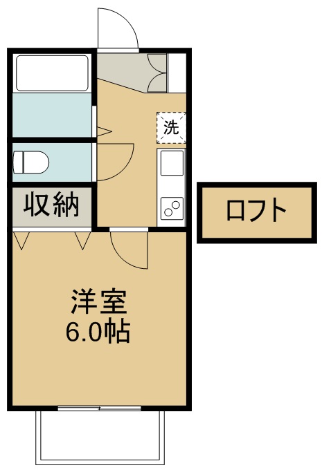 Ｔ’ｓハウスⅣ 102号室 間取り