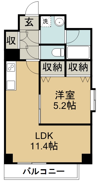 パークサイドレジデンス榴岡 間取り図