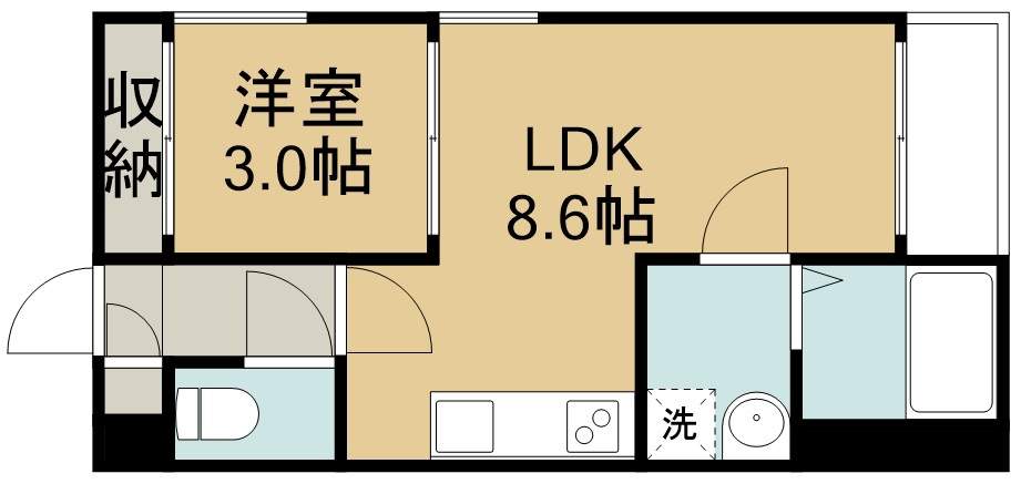 ＲＥＧＡＬＥＳＴ東仙台 間取り図