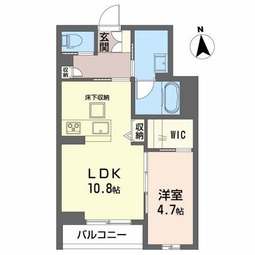 ソッリーソ蒲町 間取り図