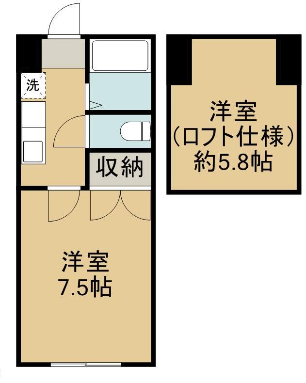 一刻館 間取り図