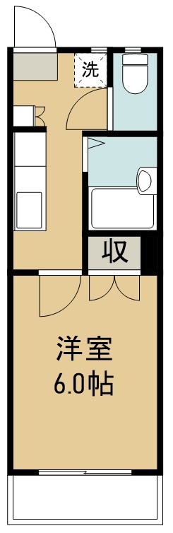 クリエートハイツ高砂 間取り図