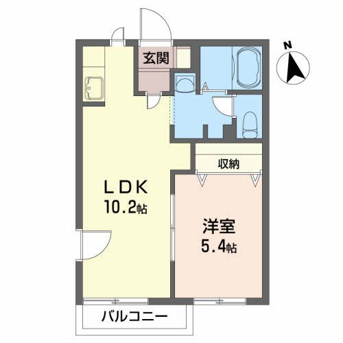 グランシード津志田　Ａ 間取り