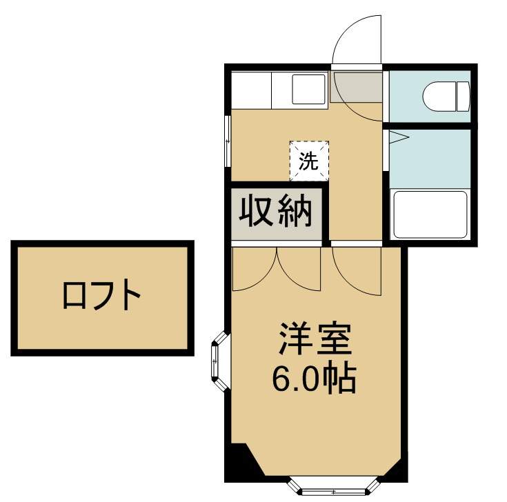 ホワイトキャッスル２１番館 間取り図