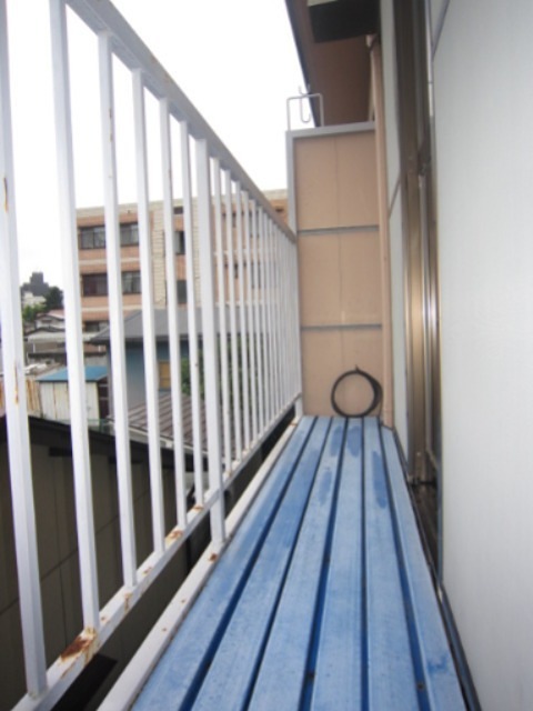 油井コーポ ベランダ