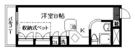 ラ・パルフェ・ド・国見 307号室 間取り