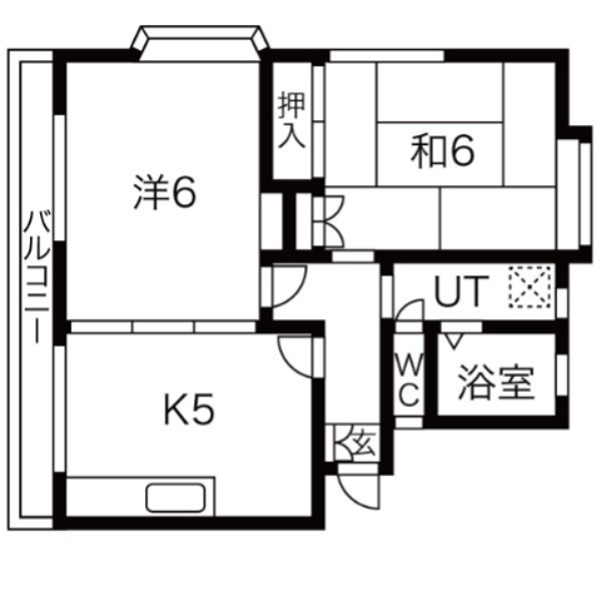 αNEXT仙台第19 202号室 間取り