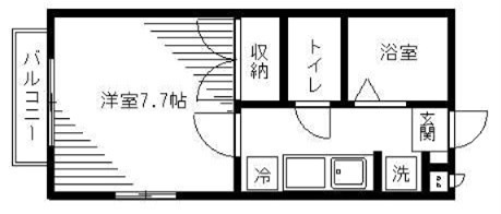 エクセレントHIRO 205号室 間取り