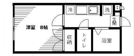 エクセレントKEI 101号室 間取り
