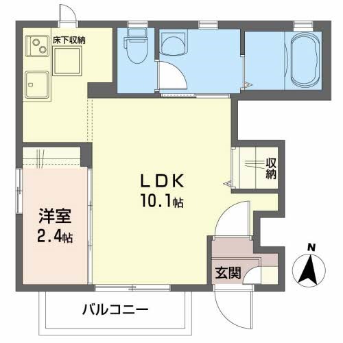 カーサグラネスⅠ 間取り図