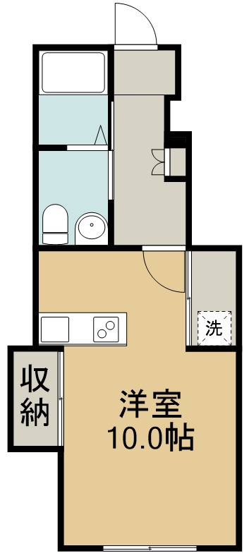 イルサンルイⅠ 間取り図