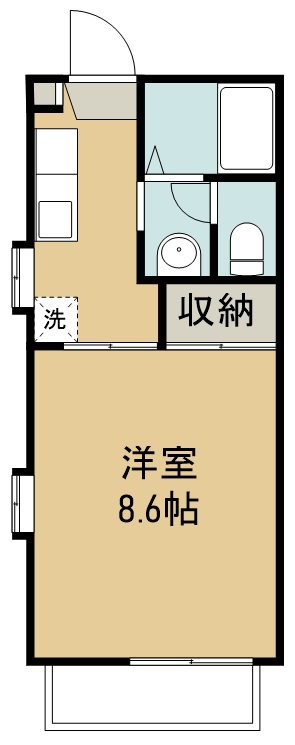 第５コーポ中島 間取り図