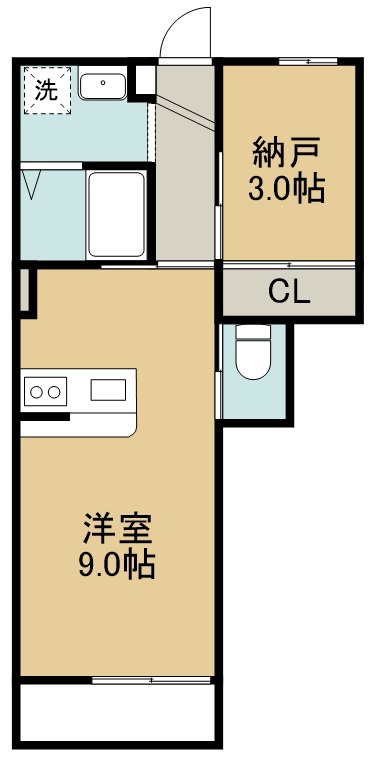 ａｎｙｒｅ高砂駅東Ⅱ 103号室 間取り