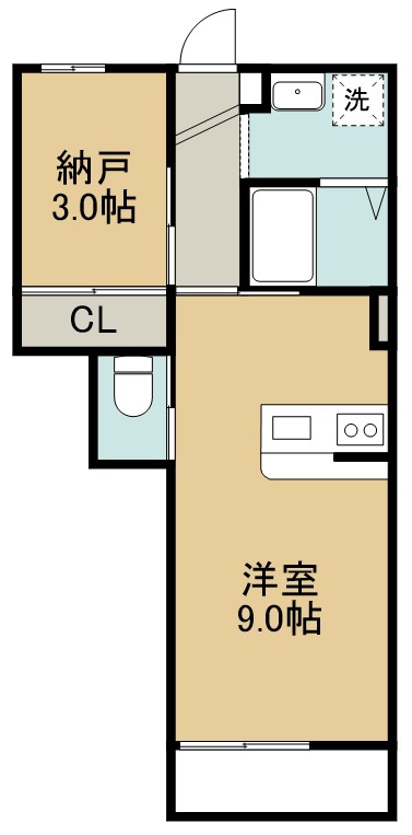 ａｎｙｒｅ高砂駅東Ⅱ 302号室 間取り