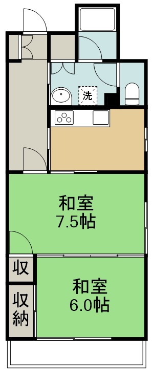 ＡＩマンション大和 間取り図