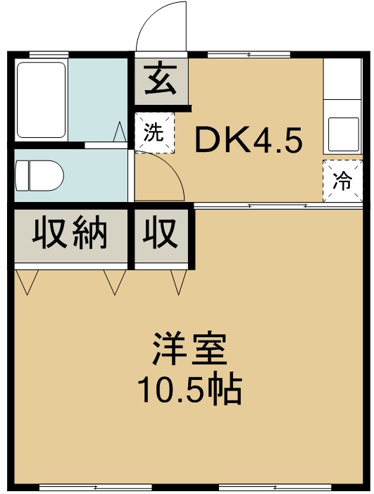 シャル西宮城野 間取り図