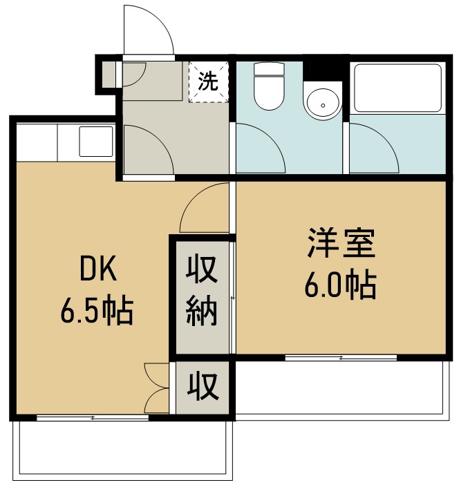 コーディアルハウス一本杉町 101号室 間取り