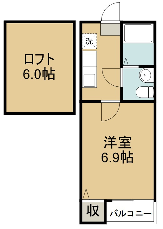 ｓｔａｇｅ東仙台 間取り図