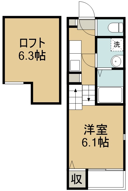 ハーモニーテラス東仙台Ⅵ 間取り図