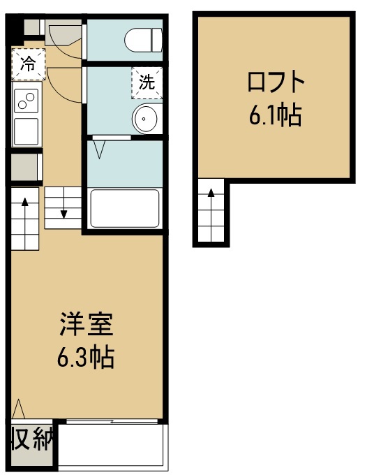 プロスペクト東仙台 間取り図