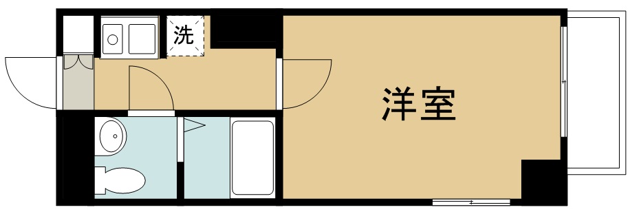 パレスＲＸ大和町 間取り図