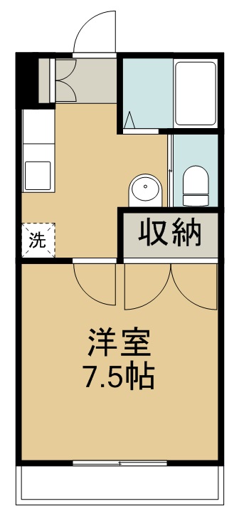 イーストアベニュー 間取り図