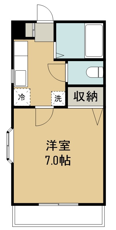 カーサヴェルデ 間取り図