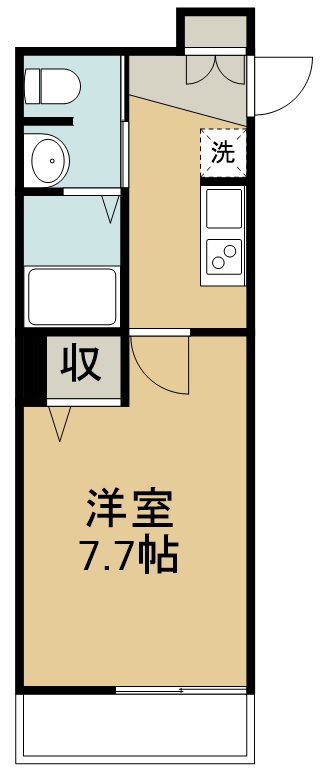 ａｋａｌａ福田町 303号室 間取り