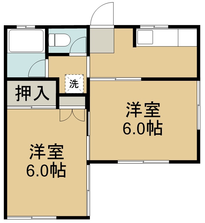 コーポミヤタ 間取り図