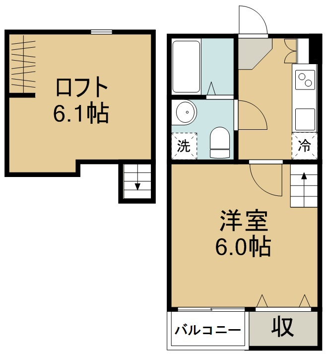 ｋｏｍａｎｅｋａ 間取り図