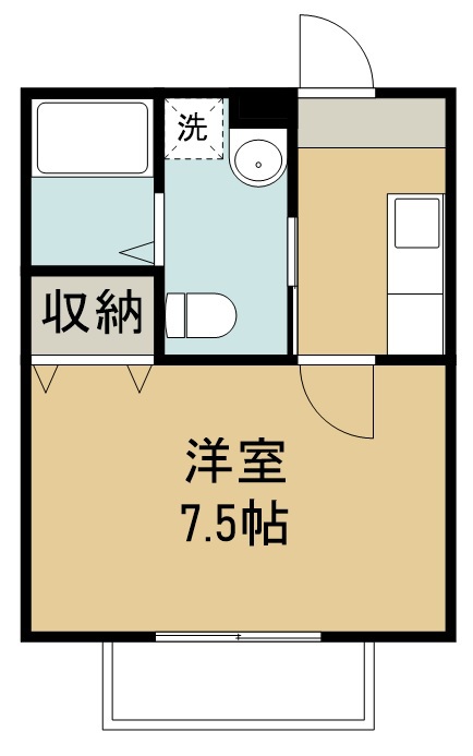 リングフィールド連坊駅前Ⅰ 間取り図