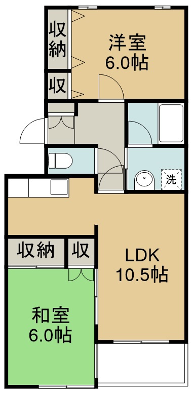 アゼリアコート 間取り図