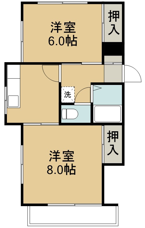 グレイス田子 間取り図