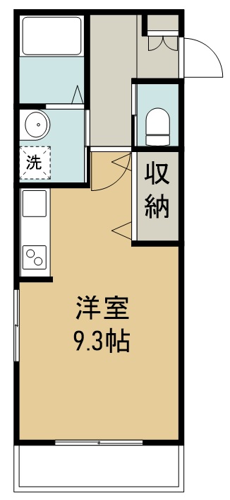 ザ・コンフォート連坊 間取り図