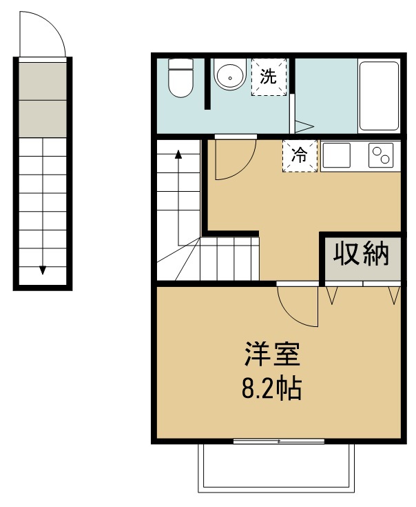 エムケミアⅠ 間取り図