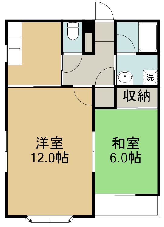 ドミール大和 間取り図