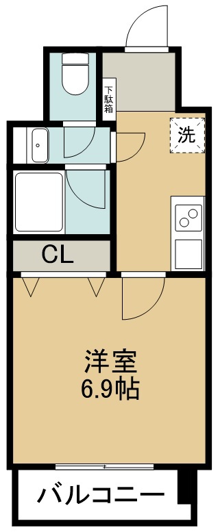 ハイマート高砂 間取り図