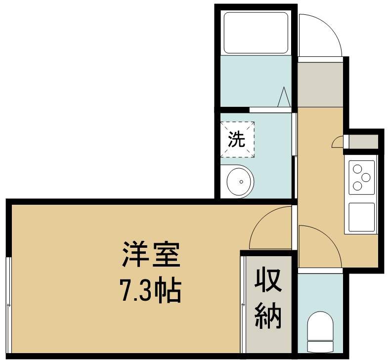 セピアメゾン 間取り図