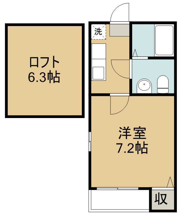 Ｋｓｐａｃｅ文化町 間取り図